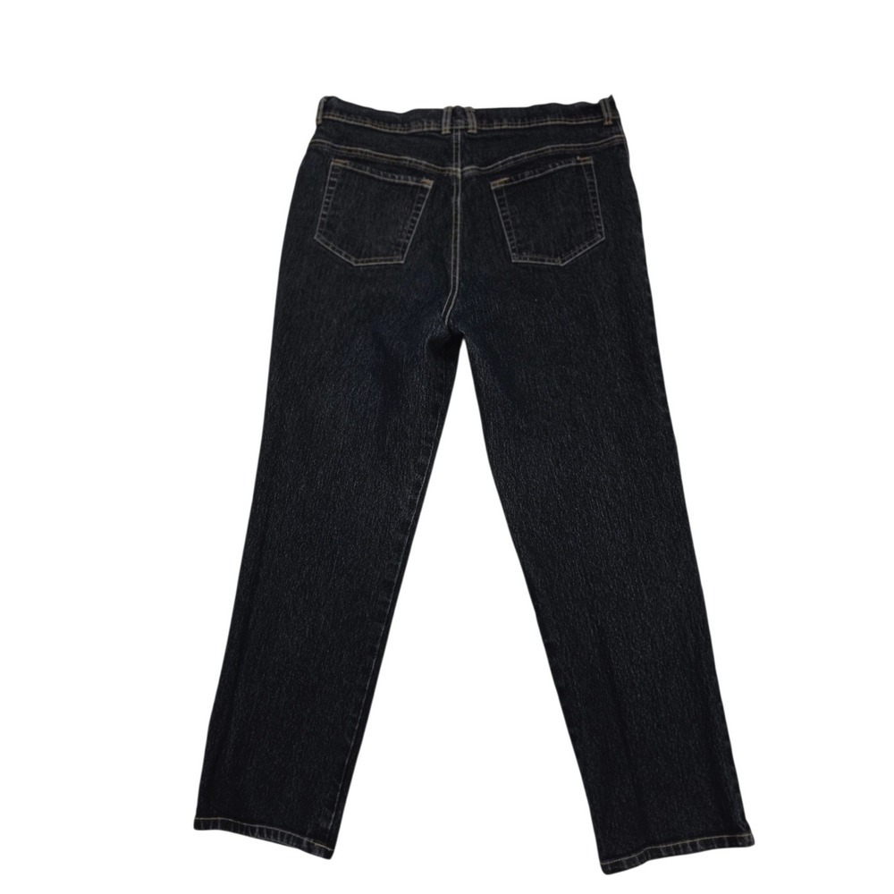 Gloria Vanderbilt Amanda Jeans Ladies 14P Navy - Picture 2 of 4